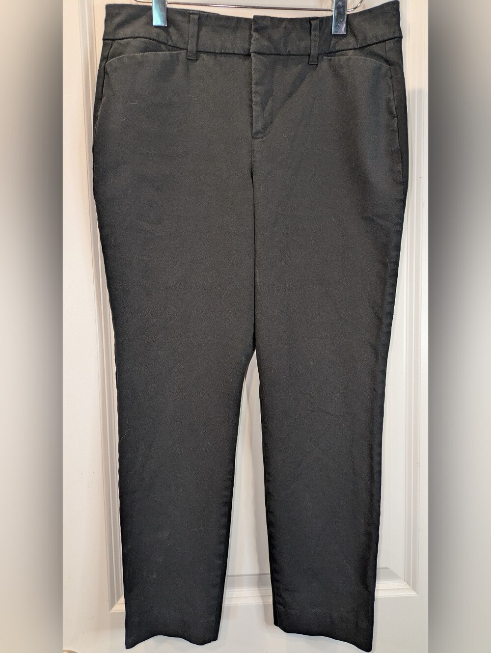 Old Navy Pixie Pants Black High Rise Petite Size 6 Stretch Ankle Pants